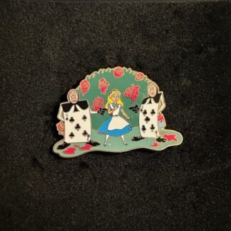 Disney Shopping Alice In Wonderland 55th Roses and Cards LE 250 Disney Pin (B)