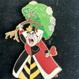 Disney Shopping Raging Queen of Hearts Rose Bush Alice in Wonderland LE 100 Pin