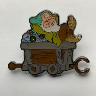 Disney Snow White Dwarfs Sleepy Mine Cart Gems Loungefly Mystery Pin G7