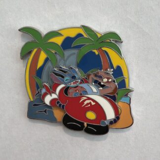 Disney Spotlight Stitch and Jumba Jookiba Pin - Lilo & Stitch G9