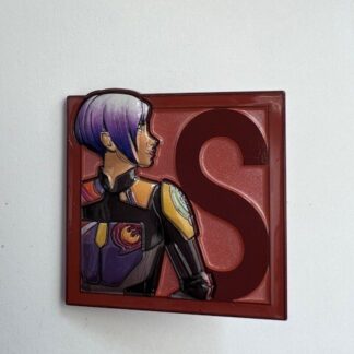 Disney Star Wars Celebrarion 2022 Alphabet Pin LE 500 Letter S Sabine Wren (E7