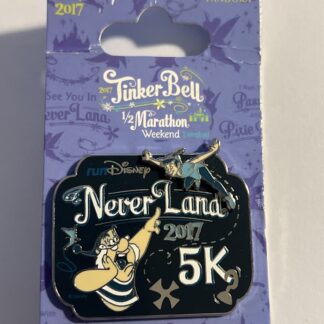 Disney Tinker Bell Never Land 2017 5K Smee Peter Pan Pin (B)