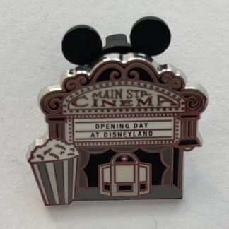Disney Tiny Kingdom Pin Main Street Cinema Opening Day at Disneyland (C7)
