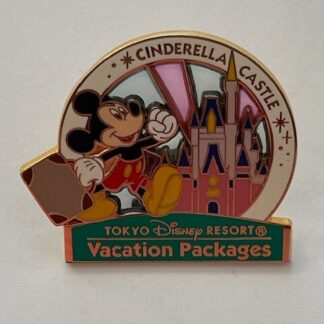 Disney Tokyo Mickey Mouse Resort Vacation Cinderella Castle Pin (A1)