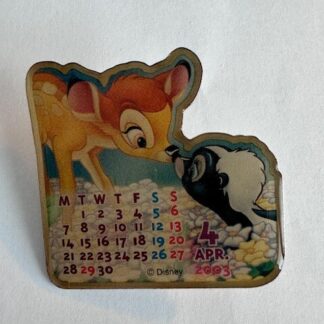 Disney Trading Pins 14988  JDS Bambi & Flower Bambi April Sweet Kiss (C0)