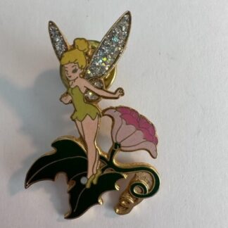 Disney Trading Pins 2232 Tinker Bell on a Flower (D0)