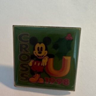 Disney Trading Pins 7703 WDW - Cross-U 1998 Christmas (Mickey Mouse) (D8)