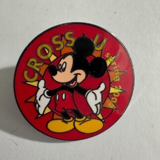 Disney WDW - Cross-U 2002 Spring Mickey Mouse Cast Member Pin (E7)