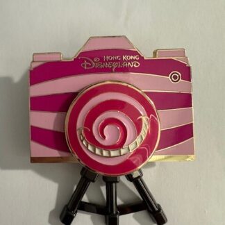 Disney pins HKDL Hong Kong Camera Series Cheshire Cat LE400 Movable (A7)