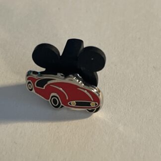 Disneyland Autopia Car Vehicle Tiny Kingdom Series 1 Pin LR Red Car B8