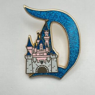 Disneyland Gold Glitter D Castle Magic Key To Disney 2025 G5