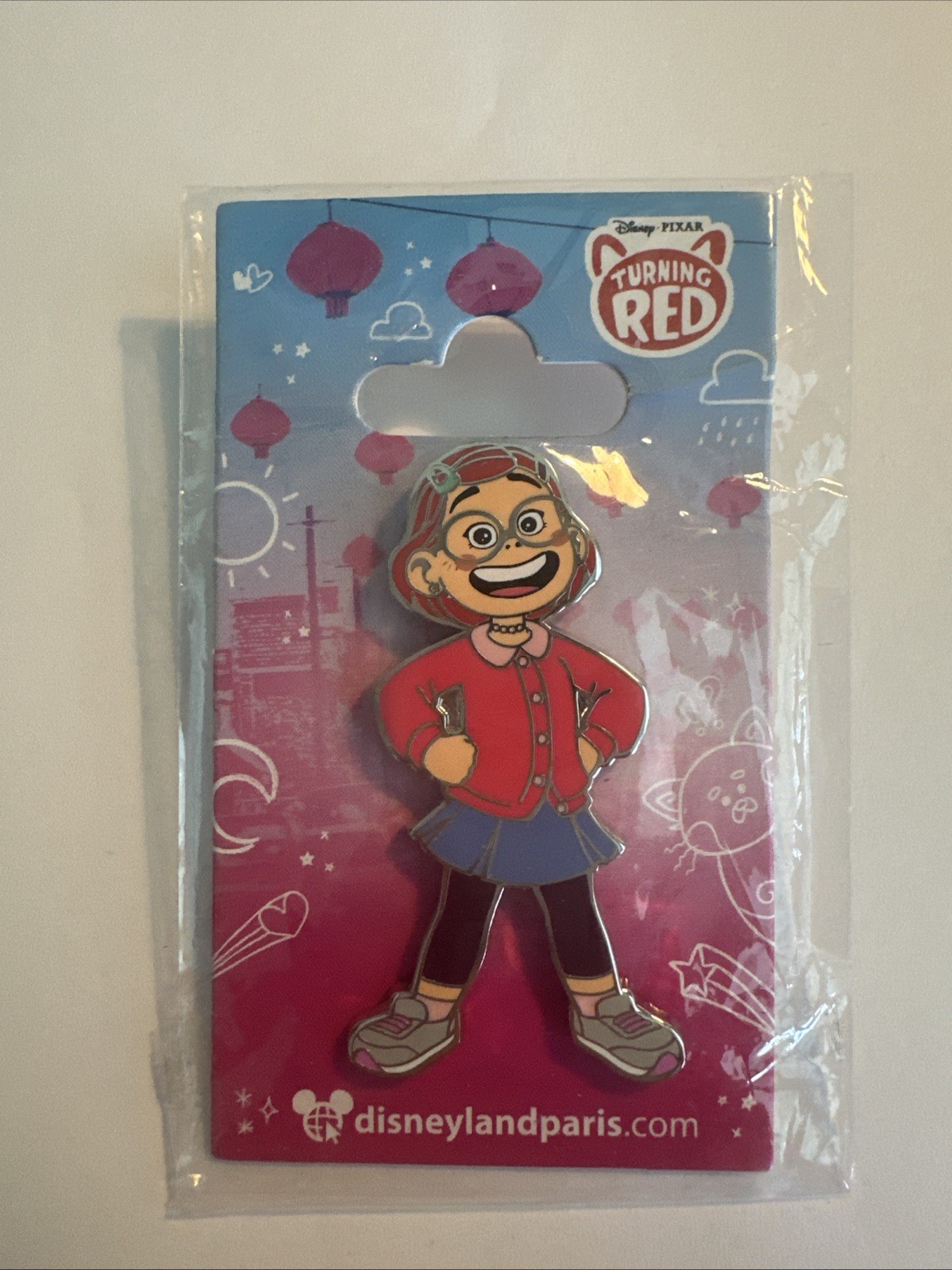 Disneyland Paris Turning Red Mei Lee Pixar Disney Pin DLP 2022 (B)