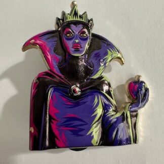 Evil Queen Neon Blacklight Villains DEC Mystery D23 Expo Disney Pin 2024 TWDC E7