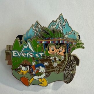 Expedition Everest 10th Cast Exclusive Donald Mickey Minnie Disney Pin F1