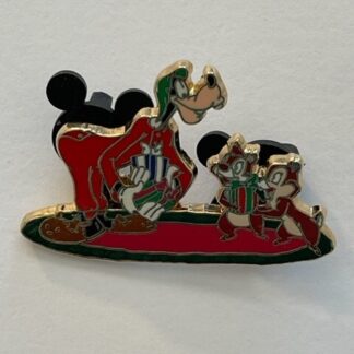 Goofy Chip Dale Disney Store Mystery LE 900 Christmas Pin (C1)