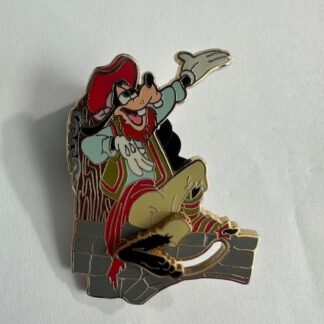 Goofy - Pirates of the Caribbean - Hairy Leg 3D 2006 Disney Pin E3