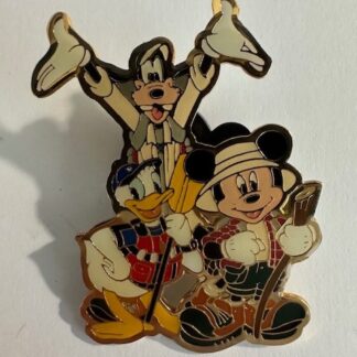 Grizzly Peak California Adventureland Mickey Goofy Donald Disney Pin E2