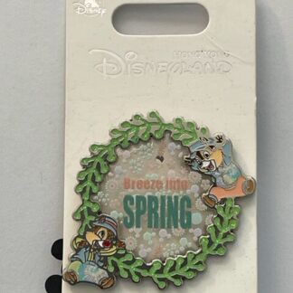 HKDL Breeze Into Spring Chip And Dale Disney Pin (B)