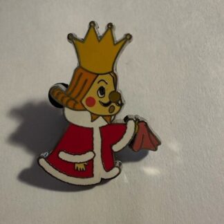 HKDL HIDDEN MICKEY MARKETPLACE ALICE IN WONDERLAND KING OF HEARTS Disney Pin A5
