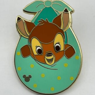 HKDL Hong Kong Baby Blanket Bambi Hidden Mickey Disney Pin Swaddled E8