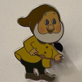 HKDL Hong Kong Hidden Mickey Game Snow White Seven Dwarfs Happy Disney Pin (D1)