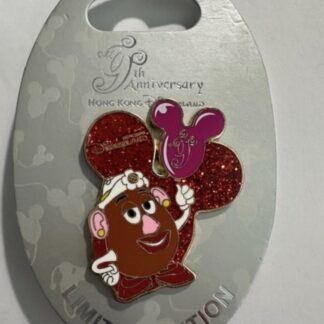 HKDL Mrs. Potato Head 9th Anniversary Balloon Collection LE300 Disney Pin (B)