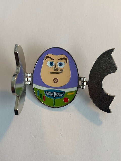 HKDL Mystery Springtime Egg Stravaganza Buzz Toy Story Hinged Disney Pin LE (B5) - Image 3