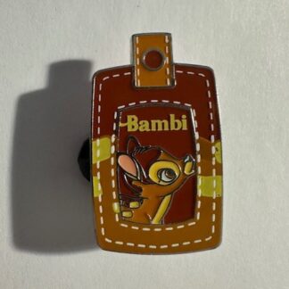 HKDL Pin Trading Carnival Luggage Tags Bambi Hong Kong 2022 Disney Pin F9