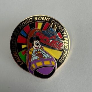 HKDL - Space Mountain - Launched  Mickey Mouse 2005 Hong Kong Disney Pin E7