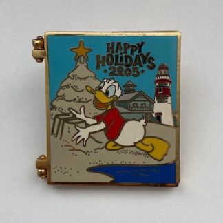 Happy Holidays 2005 Disney’s Old Key West Donald Duck Disney Pin (B6)