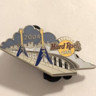 Hard Rock Cafe Boston 2004 Bridge With Guitar Pin LE (B6)