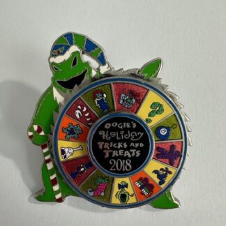Haunted Mansion Holiday 2018 Oogie Holiday Tricks And Treats Disney Pin (A2)