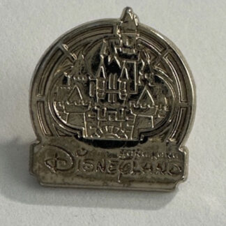 Hong Kong Disneyland Castle Tiny Kingdom Silver Disney Pin (B7)