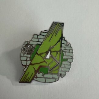 Incredible Hulk Marvel Avengers Emblem Hidden Disney 2020 Disney Pin (E1)