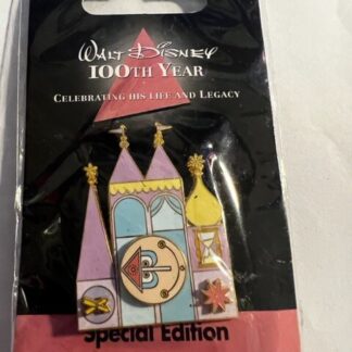 JDS Small World Theme Parks Special Edition Walt Disney 100th  Disney Pin (B)