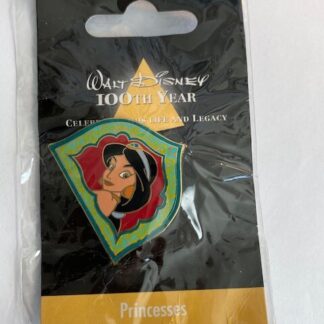 JDS Walt Disney 100th Year Princesses #5 Jasmine Gold Scroll Disney Pin LE B