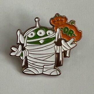 Japan 7 Eleven Little Green Men Mummy Toy Story Halloween 2013 Disney Pin (B3)