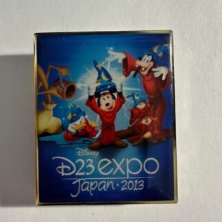 Japan D23 - Mickey Mouse - Logo Poster - D23 Expo 2013 Disney Pin F9