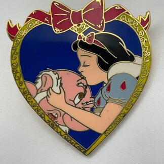 Japan JDS Disney Snow White Kiss Kissing 100th Grumpy Dwarf LE 5000 Pin G6