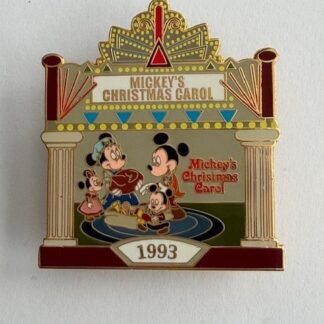 Japan Mickeys Christmas Carol Films - 10th Anniversary - JDS 2002 Disney Pin F8