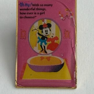 Japan - Minnie Mouse - FAB 5 - Rectangle - TDR Disney Pin E8