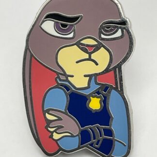 Judy Hopps Zootopia 2022 Disney Pin Arms Folded Mad E0