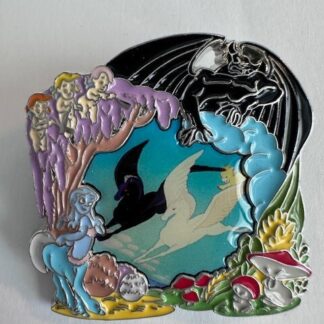 LE 500 Pegasus Flying Horse Fantasia Disney December 2017 Park Pack Pin (C0)
