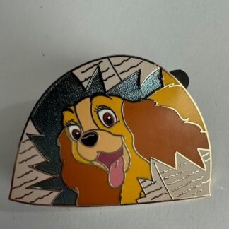 Lady Bone Puzzle Mystery Lady and the Tramp 70th Anniversary 2025 Disney Pin B0
