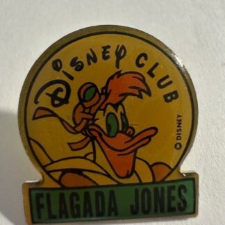 Launchpad McQuack (Flagada Jones) - Duck Tales - Disney Club Disney Pin C3