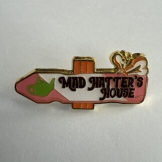 Loungefly Disney Alice in Wonderland Sign Post Blind Pin Mad Hatter's House F5