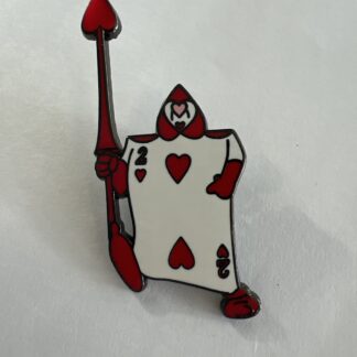 Loungefly Disney Alice in Wonderland  Two Hearts Card Mystery Box Pin E4