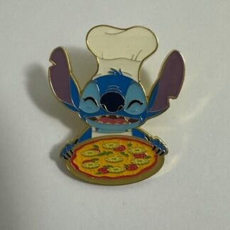 Loungefly Disney Lilo and Stitch Chef Stitch Pineapple Pizza Enamel Pin (E8)