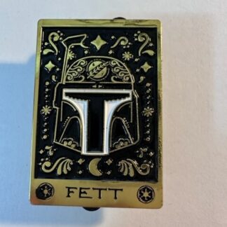 Loungefly Disney Star Wars Sugar Skull Tarot Card Pin - Boba Fett (C7)