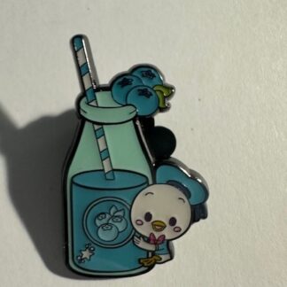 Loungefly Donald Duck Blueberry Fruit Juice Bottle Chibi 2024 Disney Pin B3